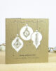 PALUXA_Festliche_Weihnachtskugeln_Brownsilver_stehend.jpg PALUXA Lasercut-Weihnachtskarte mit Festlichen Weihnachtskugeln Motiv, stehend, in Farbe Brownsilver.