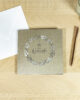 PALUXA_Weihnachtskranz_aus_Zweigen_Brownsilver_birdview.jpg PALUXA Lasercut-Weihnachtskarte mit Weihnachtskranz Motiv, liegend, Farbe Brownsilver.